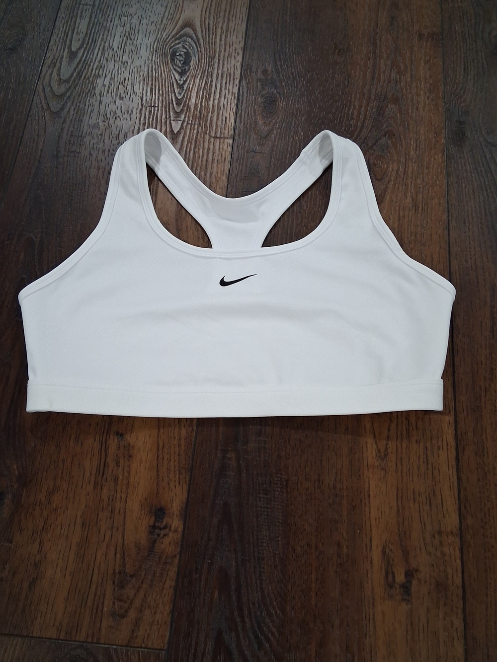 Nike Women’s White Racerback Sports Bra